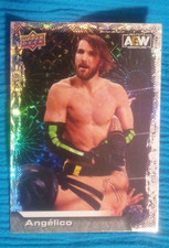 Angelico 2022 Upper Deck AEW All Elite Wrestling PYRO Parallel variant #36