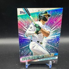 Tyler Soderstrom Stars Of MLB Rookie Card RC 2024 Topps Series 1 #18 Athletics