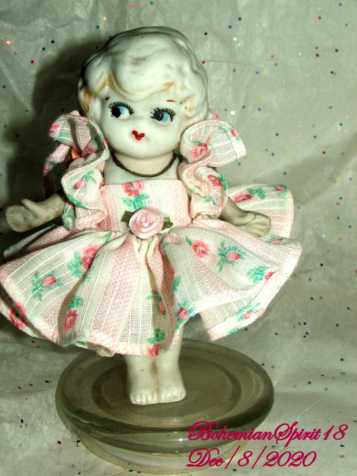 Buy Vintage 1930s Bisque Doll Jointed Doll Frozen Charlotte Online in India  