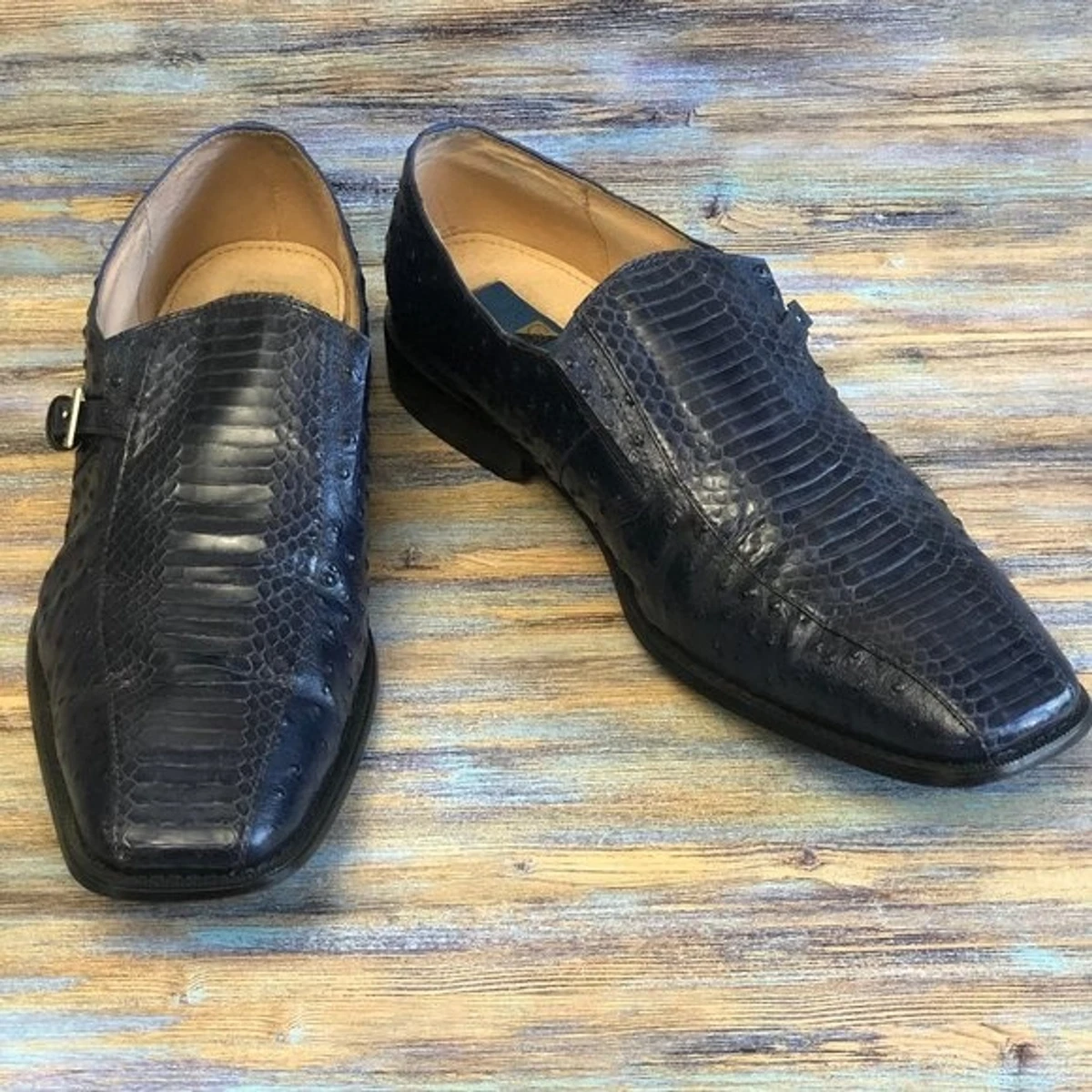 giorgio brutini genuine snake shoes
