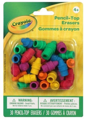 Crayola Bundle - CanvasPencil/Crayon Pouch + No.2 Pencils + Sharpener + Erasers - 第 2/4 張圖片