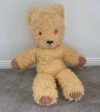 VERY RARE VERNA VINTAGE TEDDY BEAR 60cm MADE IN AUSTRALIA EXCELSIOR MOHAIR