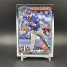 Davis Wendzel 2024 Topps Update Series Baseball #US248 Texas Rangers RC