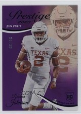 2023 Prestige Rookies Xtra Points Premium Purple 93/99 Roschon Johnson #374 16wc