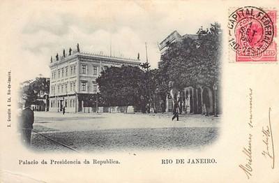 Brasil - RIO DE JANEIRO - Palacio da Presidencia da Republica - Ed. S. Grandin &