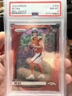 🤿2024 panini prizm RED CHOICE PRIZM RC BO NIX /20 PSA 8