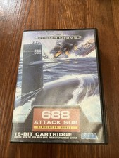 ebay® Auktion 176995200025 | 688 Attack Sub - Sega Mega Drive Game - Good Condition Thumbnail of ebay® auction 176995200025 | 688 Attack Sub - Sega Mega Drive Game - Good Condition