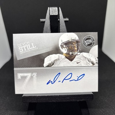 2012 Press Pass - Signings Devon Still #PPS-DS (AU, RC)