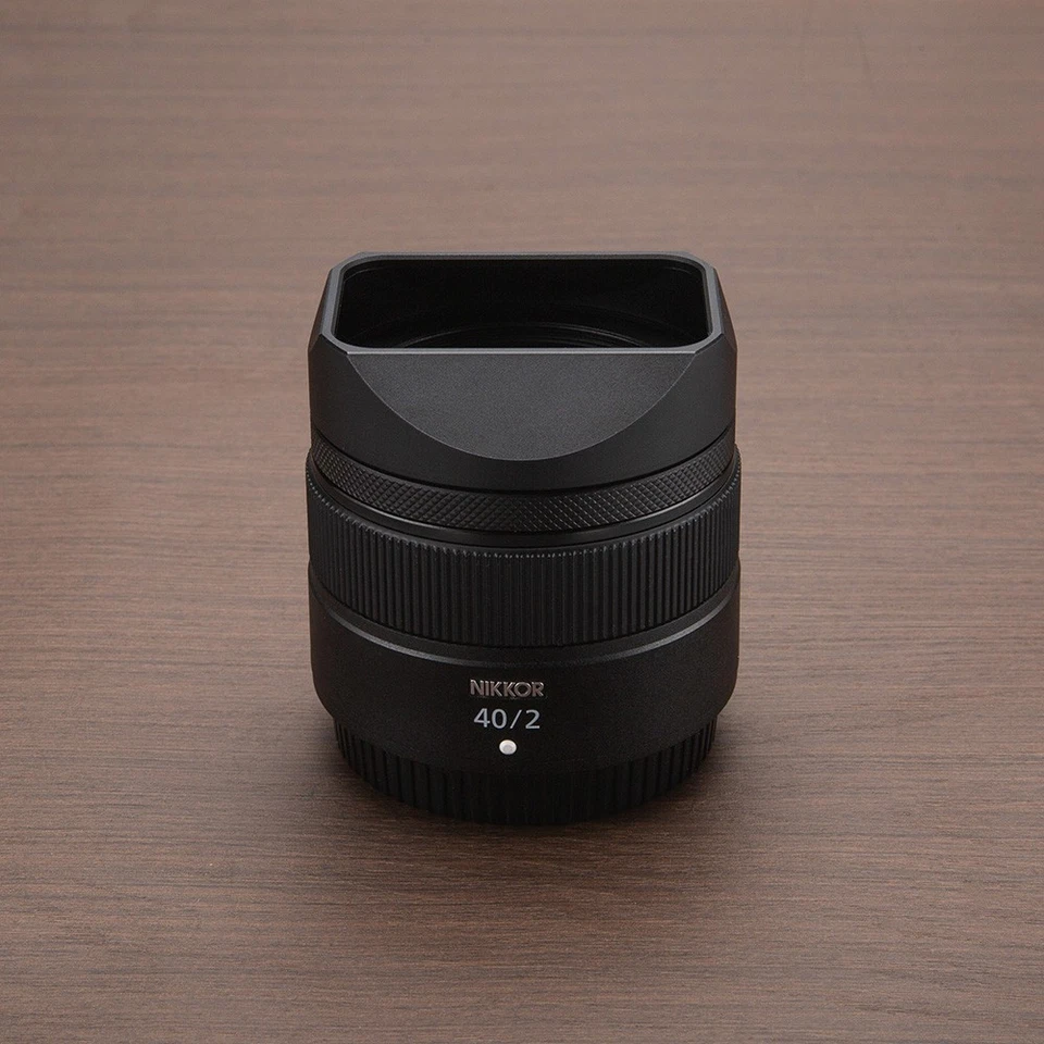 For Nikon Nikkor Z 40 f2SE Metal Lens Hood Lens Shade Replace LH-N52 without Cap - Image 3 of 4