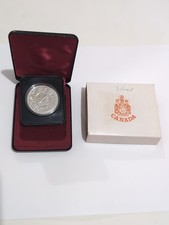 1978 Canada Silver Dollar Commonwealth Games Commemorative in Case