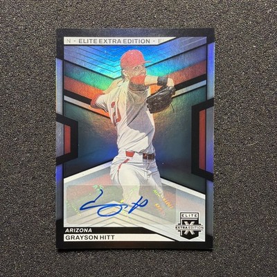 2023 Elite Extra Edition GRAYSON HITT #133 Rookie AUTO - MLB ARIZONA BASEBALL 