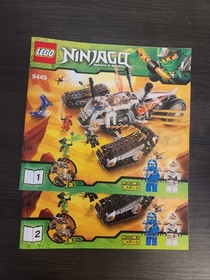 LEGO NINJAGO: Ultra Sonic Raider (9449) 100% Complete W/O BOX