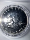 1961 Proof Benjamin Franklin Half Dollar,  90% Silver Coin