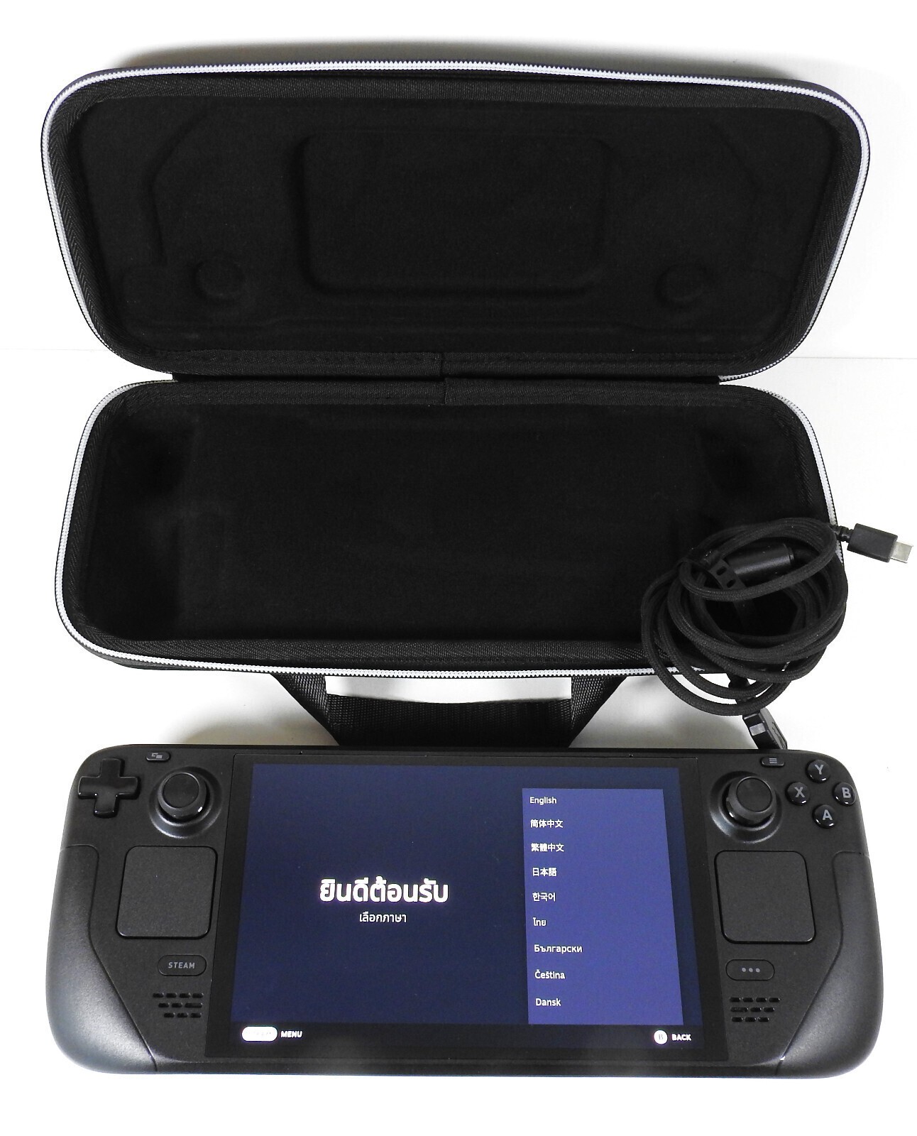Valve 1030 Steam Deck OLED 512 GB Handheld Spielkonsole inkl. Tragetasche *