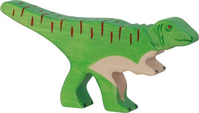 Allosaurus | Deutsch (2025) | ca. 20,5 x 2,3 x 9 cm, Holz, per Stück | 80333