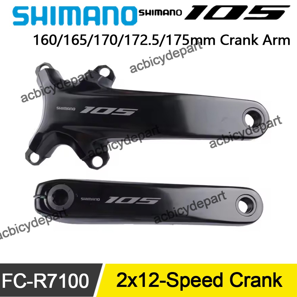 Shimano 105 FC-R7100 12-Speed Road Bike Crank Arm 160/165/170
