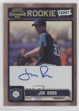 2011 Playoff Contenders Rookie Tickets Signatures Joe Ross #RT26 Auto 1hc0
