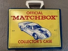 Vintage Matchbox Vinyl Car Collectors Carry Case Original 1966  VGC