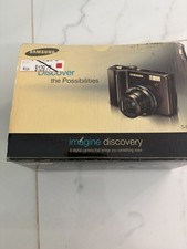 Samsung S850 Compact Digital Camera 8.1MP 5x With Cables, Manual And Box