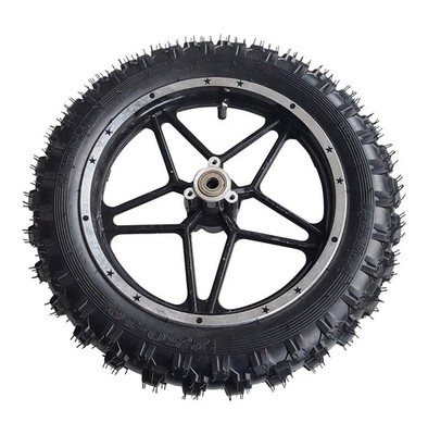 Vorderrad 2.50-10 Felge Reifen Schlauch Scooter E-Scooter DirtBike Crossreifen