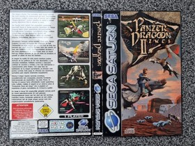 Panzer Dragoon 2 Zwei Saga Saturn PAL 1998 complete 