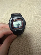 G-SHOCK GW-M5610 Radio Solar Black Used G1205
