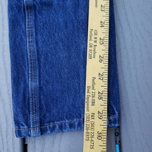 Carhartt Jeans Uomo 38x32 (37x29,5) Doppio Frontale Logger Denim Bretelle - Foto 12 di 15