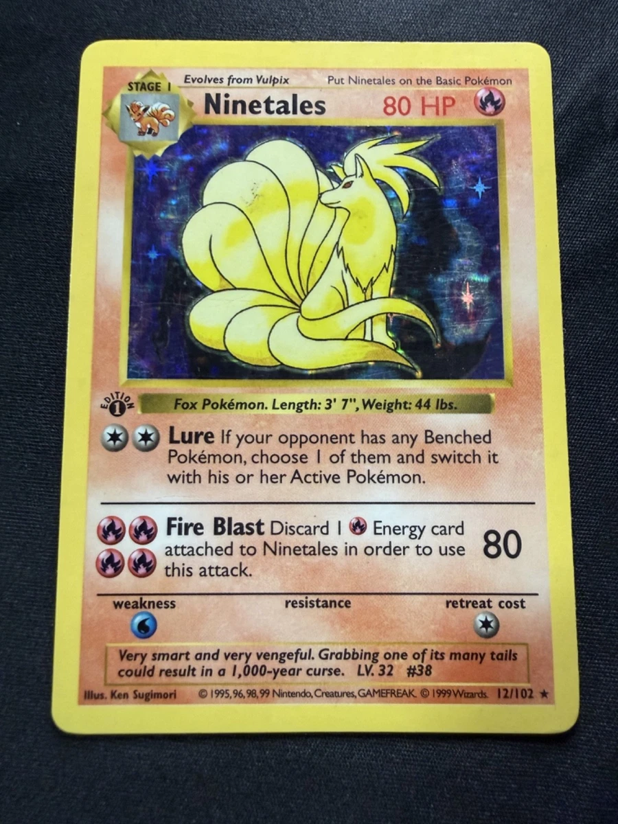 Ninetales Pokémon TCG Cards for sale | eBay