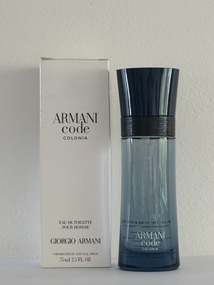 Giorgio Armani Code Colonia (2.5 Oz / 75 ML) Eau De Toilette Spray