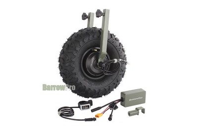 BarrowPro Power Wheel Conversion Kit for Nash Trax Metro MK2 & Nash Trax Evo MK2