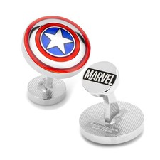 Marvel Avengers Captain America Shield Cufflinks