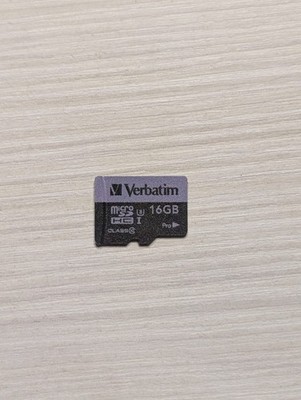 2x Verbatim 16GB microSDHC Class 10 U1 