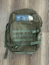 Vintage Tactical Backpack Winchester Cushion Military Hunting Hiking Outdoors 