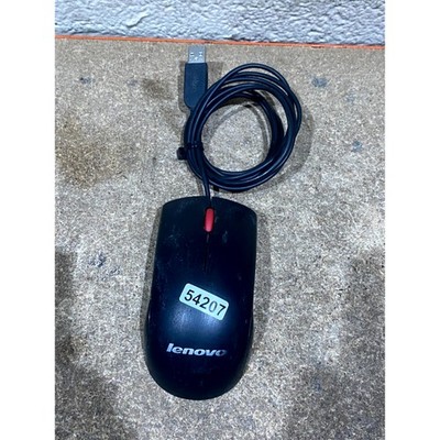 Lenovo M-U0025-O Optische Maus kabelgebunden 3 Tasten Scrollrad USB für Desktop PC