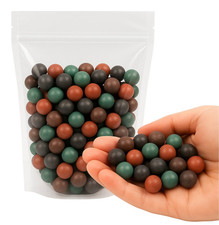100 bis 1000x Tonkugeln 8mm Steinschleuder Bunt Zwille Munition Kugeln Clayballs