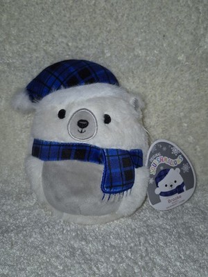 Squishmallow 5'' Winter Bear 2021 Brooke Has All Tags New