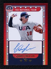 2024 Panini Stars and Stripes Red 77/99 Grady Emerson #NTS-GE Auto 0j81