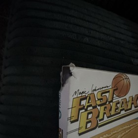 Tradewest Magic Johnson's Fast Break Complete Manual Multiplayer NES Basketball