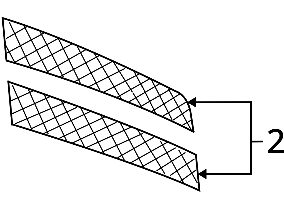 PANEL DE REJILLA DERECHA DODGE DURANGO 04-06 5114518AB - NUEVO OEM Foto 4 de 4