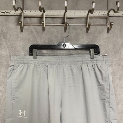 Under Armour Pants Men 2XL Gray Vital Warmup Mesh Lined Golf Windbreaker Active