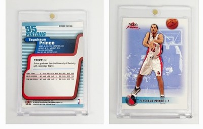 RARE SSP /10 DECADE EDITION PARALLEL 2003-04 Fleer Focus TAYSHAUN PRINCE PISTONS