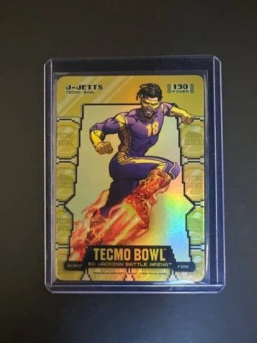 J-Jetts Tecmo Bowl Bo Jackson Battle Arena 130 Fire GC347 Gold Coin