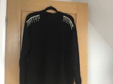 Select Womens Black Jumper With Sparkly Details
