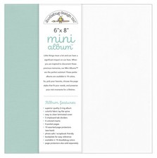 Doodlebug Mini Album 6"X8"-Mint