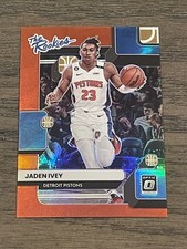 2022-23 Donruss Optic The Rookies Red Jaden Ivey RC #5 Detroit Pistons /99
