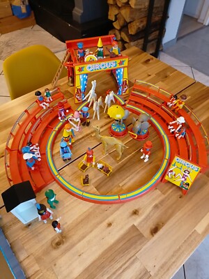 PLAYMOBIL COL BLANC De Clown Cirque 3390 4514 3553 3531 5346 EUR 1,49