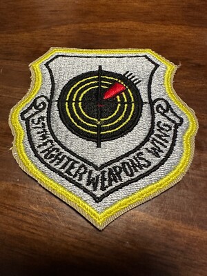 Vintage USAF 57th Fighter Weapons Wing Patch