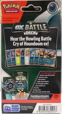 Pokemon TCG PKU8551 Pokemon EX Battle Deck (Houndoom EX) | eBay