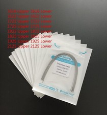 10 Packs Dental Orthodontic Stainless Steel Arch Wires Rectangular Ovoid Form