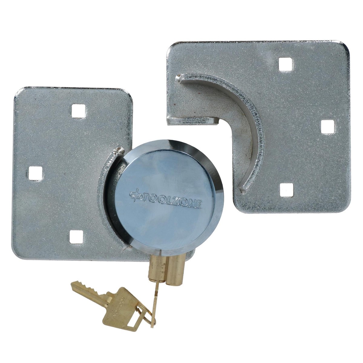 Van Garage Shed Door Security Padlock Hasp Set Lock Heavy Duty